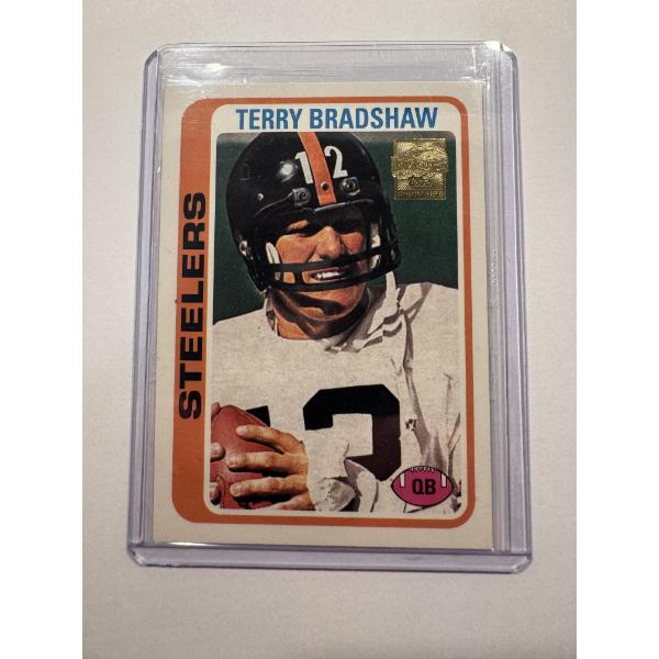 2002 Topps Terry Bradshaw Throwback Football Card - High Grade Card - Mint Condition