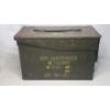 Image 1 : Hinged Metal US Military 7.62MM M80 Ammunition Box With Locking Latch - Empty