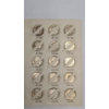 Image 3 : Assorted U.S 90% Silver Mercury & Roosevelt Dimes In Dime Saver Book - Face Value: $3.00