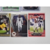 Image 6 : Lot of Assorted Football Trading Cards Including Panini Rookie Cards, Prizm, Mosaic, & More!