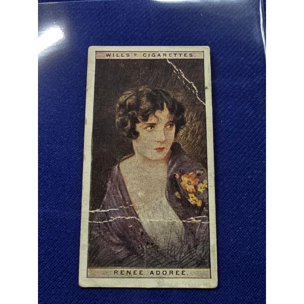 Will's Cinema Stars- Series 1 Tobacco #1 Renee Adoree
