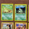 Image 4 : Six Assorted Vintage 1st Edition Pokemon Trading Cards 