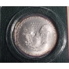 Image 5 : 2002 1 Troy Ounce .999 Fine Silver American Eagle In Littleton Coin Packaging 