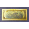 Image 2 : $2 US Currency Gold Foil Note -  24k (.999) Gold Foil  1 Of 7 In The Modern Note Series Offered