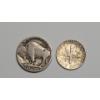 Image 5 : United States 1964 90% Silver Roosevelt Dime & 1925 Buffalo Nickel - Face Value: $0.15
