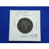 Image 1 : United States 1848 Braided Hair Large Cent 