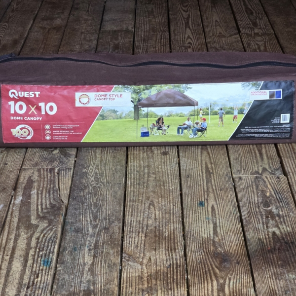 10'x10' Canopy in Rolling Storage Bag