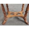 Image 3 : Wooden Oval End Table - 26" long x 18.5 tall 