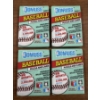 Image 1 : 4 - 1991 Donruss Series 2 Unopened Wax Packs Baseball Cards- Mint Condition