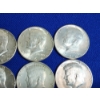 Image 4 : Lot of (6) 1964 Kennedy 90% Silver Half Dollars