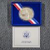 Image 1 : 1986-P US Ellis Island Statue of Liberty Commemorative 90% Silver Uncirculated Dollar in OG Box