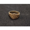 Image 3 : 14K Gold Ring Unique & Intricate Design Size 11 Total Weight: 4.2g