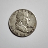 Image 1 : 1962-D United States 90% Silver Franklin Half Dollar ~ Great Coin!