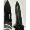 Image 1 : Pocket Knives - Mtech USA Navy - Why So Serious Switchblade Knife
