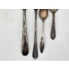 Image 3 : Lot of Assorted Silverplated Spoons and Fork - Total Weight: 75.3g