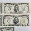 Image 3 : Five United States Green Seal $5 Federal Reserve Notes - Face Value $25.00