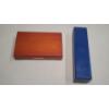 Image 1 : Whitman 2x2x9 Plastic Coin Storage Box & Wooden 7.5" x 4.5"  Storage 2 Coin Slab Box