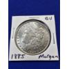 Image 2 : 1885-O Morgan Silver Dollar - Brilliant Uncirculated, High-Grade Beautiful Coin!