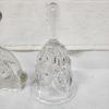 Image 6 : Stunning Crystal Glass Bell & Glass Rabbit Set