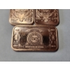 Image 7 : x3 1 AVDP Ounce .999 Fine Copper Bars - Mint Condition