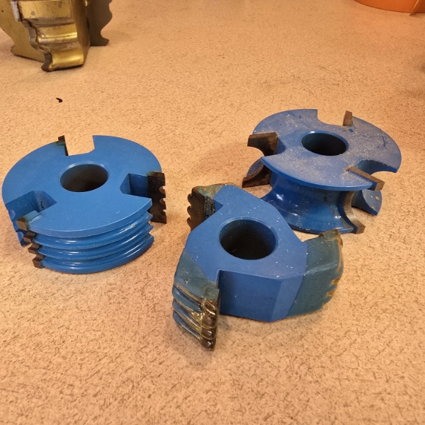 (2) Bead & (1) Bull Nose - Shaper Bits