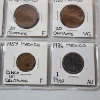 Image 13 : Two Binder Pages Filled with Assorted Mexico Coins 