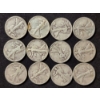 Image 1 : $6 Face Value in Assorted Walking Liberty 90% Silver Half Dollars - Various Dates & Conditions!