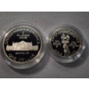 Image 4 : 1993 Bill of Rights Commemorative 2-Coin Proof Set: 90% Silver Dollar & 90% Silver Half Dollar 