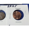 Image 9 : Assorted United States Lincoln Cents Including (1) 2025 Penny & (10) Assorted Years Wheat Pennies
