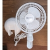 Image 2 : Confort Zone Stand/Clip-On Desk Fan and Brand New Candle Warmer