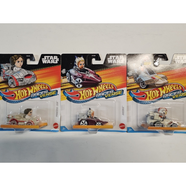 Hot Wheels - Lot of (3) Star Wars Licensed