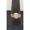 Image 4 : 10K Yellow Gold "The Alliance Manufacturing Co" Pin With Ruby & 10K Gold Signet Ring (Cut) TW: 4.8g