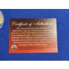 Image 4 : Gold-Plated Trump Coin, Washington Stamp, & Gold-Tone Coin Money Clip