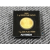 Image 5 : 2019 One Gram .9999 Fine Gold Maple Leaf Round in Card