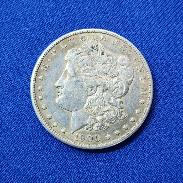 1900 Silver Morgan Dollar - 90% Silver U.S. Coin