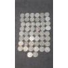Image 1 : Assorted Years Lincoln Steel Pennies- Face Value: .50 Cents