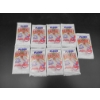 Image 1 : Fleer Indians Baseball Cards 1996 - 9 Sealed Packs (10 Baseball Cards in Each)