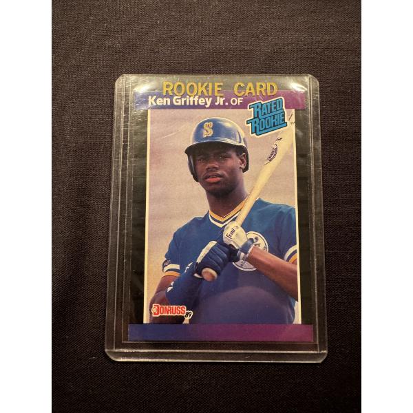 1989 KEN GRIFFEY Jr. Donruss Rookie Baseball Card - High Grade Card