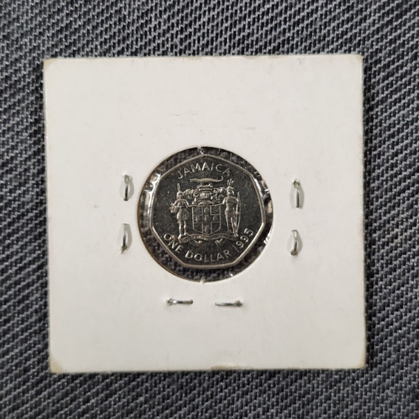 1995 Jamaican One Dollar National Hero Sir Alexander Bustamante Coin