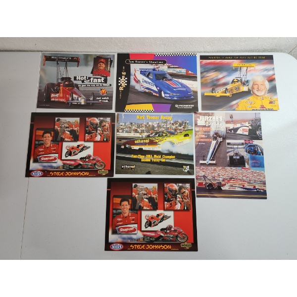 Assorted Vintage Racing Posters