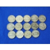Image 6 : Lot of 14 Jefferson Nickels Years: 1942, 1943, 1944, 1945