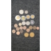 Image 1 : (23) Assorted Foreign Coins Including Silver & 2006 Breast Cancer Awareness Canadian Quarter 