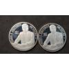 Image 1 : (2) 2017 John F. Kennedy 100 Years Commemorative Silver Coins