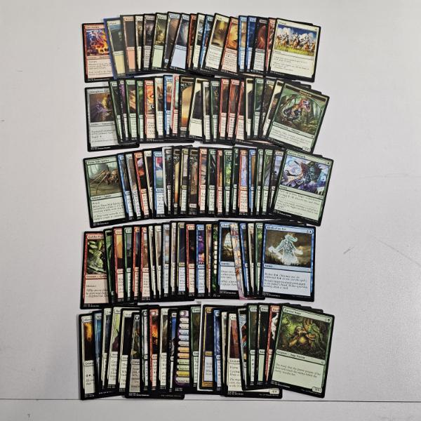 Over 100 Assorted Magic: The Gathering (MTG) Trading Cards