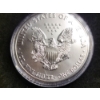 Image 3 : 1 Oz .999 Fine Silver 2018 American Eagle Round in Capsule Protector