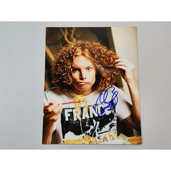 Comedian Carrot Top Signed Photo - 8x10in