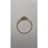 Image 4 : Women's Vintage Style 14K Yellow Gold Engagement Ring - Size 7.5 - Weight: 1.3g