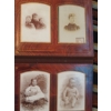 Image 6 : Antique Picture Album With Mostly Cabinet Photos & Some Tin Types