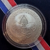 Image 2 : 2010 BSA (Boy Scouts Of America) 90% Silver Dollar - 26.73 Grams  Silver Content
