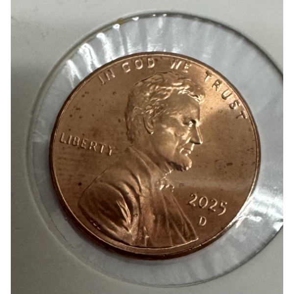 2025-D United States Lincoln Cent - Beautiful Condition! 